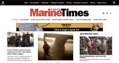 Desktop Screenshot of marinecorpstimes.com